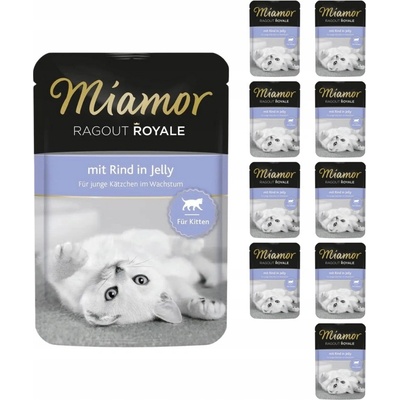 Miamor Ragout Kitten hovädzie v želé 100 g
