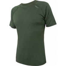 Jitex Ibrit 901 TSS pánské triko krátký rukáv Merino vlna tmavě khaki