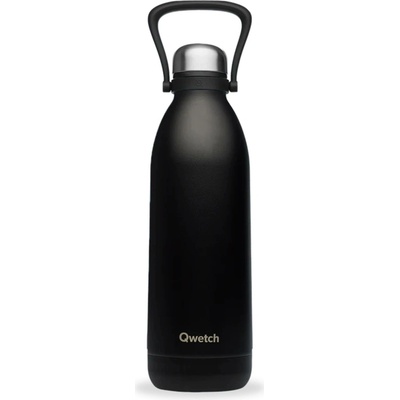 Qwetch TITAN izolovaná lahev, 1,5 l Matná černá