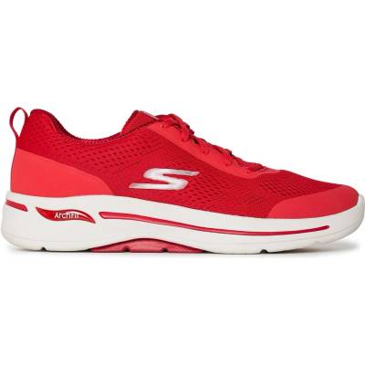 Skechers Дамски маратонки Skechers Engineered Mesh Lace Up Runners Womens - Red