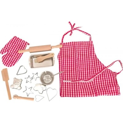 Woodyland Кухненски комплект за печене с форми за изрязване и престилка