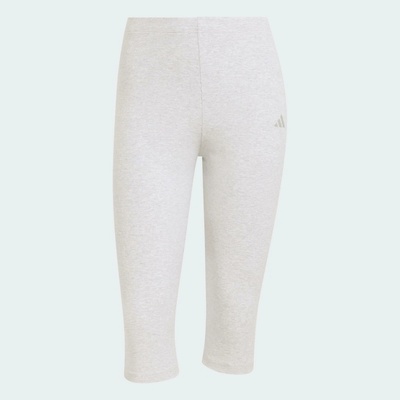adidas Legíny Seasonal Essentials Rib Capri šedá