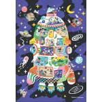 Grafika Art Puzzle - Puzzle Rocket House - 1 000 piese