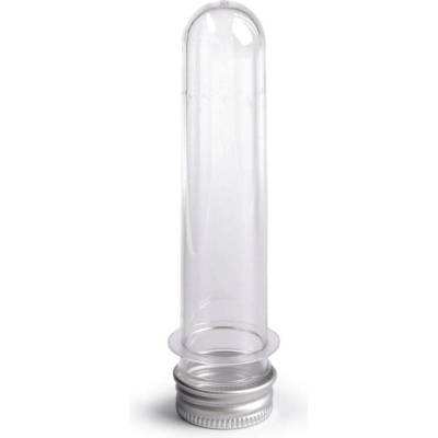 Stoklasa Plastová lahvička / zkumavka se šroubovacím víčkem Balení: 12 ks, Varianta: 2 (12,3 cm) transparent 2 (12,3 cm) transparent