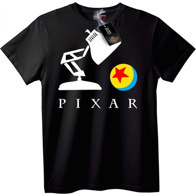NOONEBRAND Тениска Лого Лампа Pixar - S, White