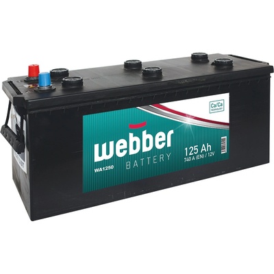 WEBBER 12V 125 Ah 740A WA1250