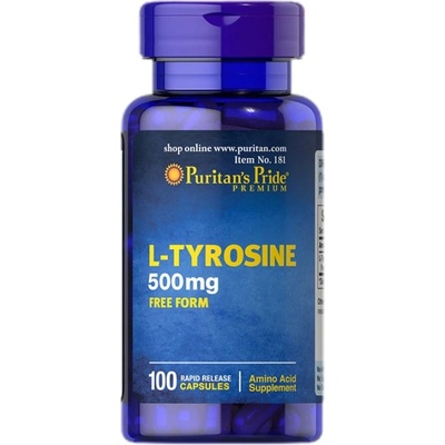 Puritan's Pride L-Tyrosine 500 mg [100 капсули]