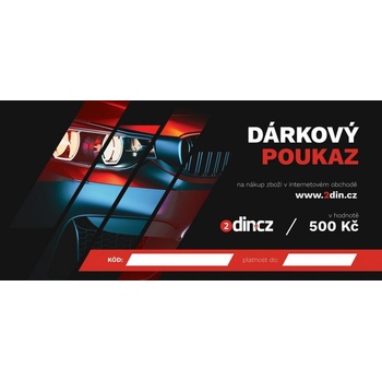 Dárkový poukaz na 500 Kč DPK01