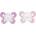 Chicco Physio Comfort 6-16m биберон Girl - Dots/Cat 2 бр