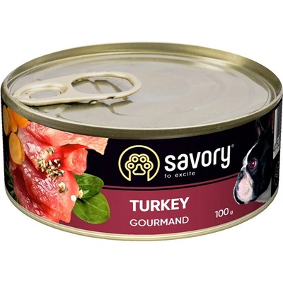 Savory Dog Adult Turkey 100 g