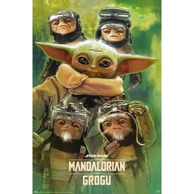 Plagát, Obraz - Star Wars: The Mandalorian and Grogu - Anzellans, 61 × 91.5 cm