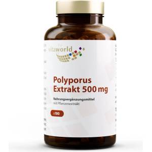 vitaworld Polyporusextrakt / Полипорус 500 mg, 100 капсули (09481768 VW)