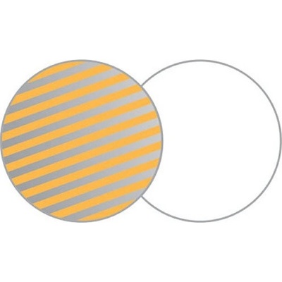 LASTOLITE 3006 odrazová doska 75 cm slnečné oheň / biela