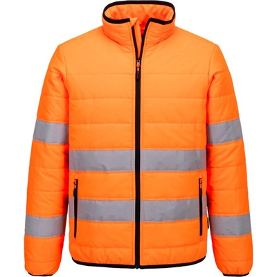 Portwest HI-VIS S617 / Светлоотразително ватирано яке - HV Orange L (S617OBRL)