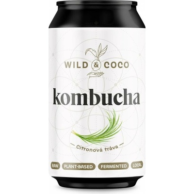 Projekt Kombucha Citronová tráva 330 ml