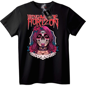 NOONEBRAND Тениска Bring Me The Horizon Ден на мъртвите - M, White