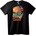 NOONEBRAND Тениска Здравей Лято Скелет - 7XL, Black
