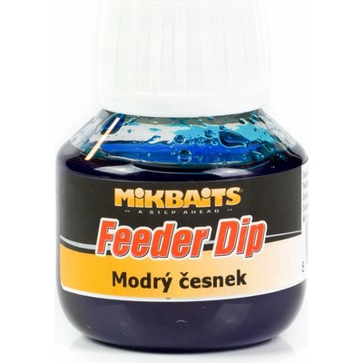 Mikbaits Feeder Dip modrý cesnak 50 ml