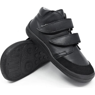 Beda Barefoot Just Black BF 0001/W/M/SO/2/OP zúžené kotníkové s membránou