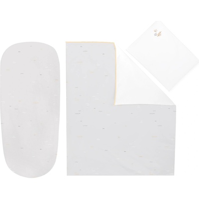 KikkaBoo Бебешки спален комплект за количка 6 части Seally Me (41101060143)