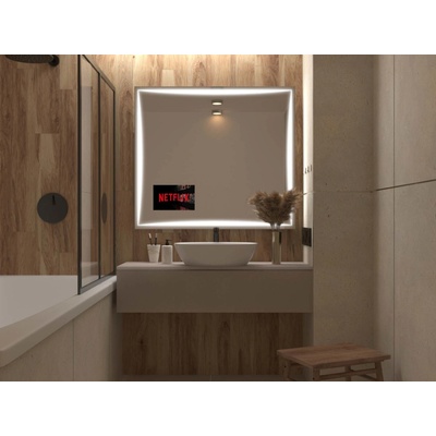 Artalo Smart LED zrkadlo M5 Premium + SmartScreen Google Chromecast 70x70
