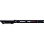 STABILO Алкохолен маркер 0, 4 mm, STABILO "OHPen S", черен 841/46 (841/46)