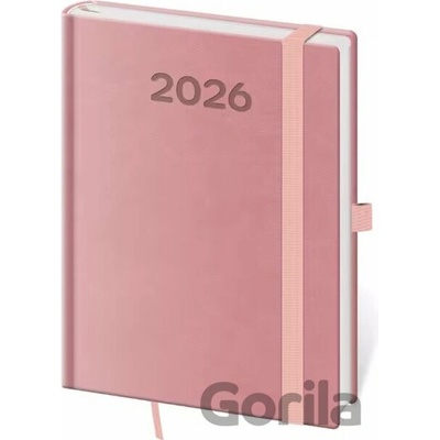Helma A5 Týdenní 2026 Print Pop růžový