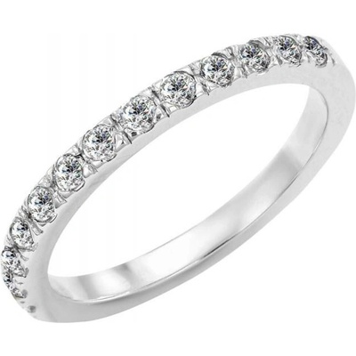 Eppi platinový eternity prsteň s diamantmi Imogene R37644