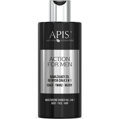 Apis Action for Men sprchový gél 3v1 300 ml