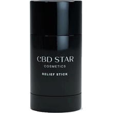 CBD Star Relief Stick - Tuhý olej na namožené svaly a klouby 50 g