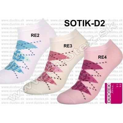 Duotex Detské ponožky Sotik D2 RE2