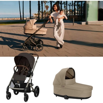 Cybex Balios S Lux Kompletní Taupe Brown/Beige 2025