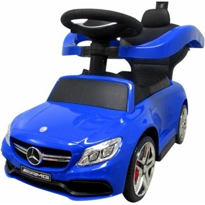 mamido Mercedes AMG C63 v modrej farbe s hudobnými efektmi