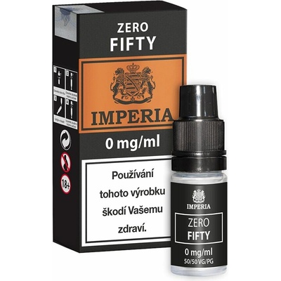 Imperia Zero Fifty beznikotinová báze 50VG/50PG 10 ml