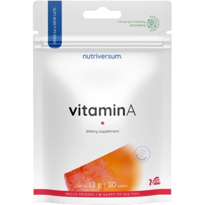 Nutriversum Vitamin A 2500 mcg [30 Таблетки]