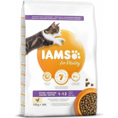 Iams Kitten rich in Chicken 10 kg