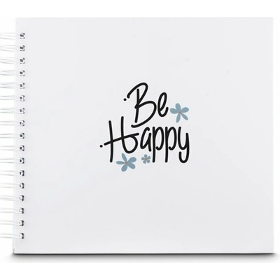 HAMA Good Things HAPPY klasické spirálové 28 x 24 cm, 50 stran