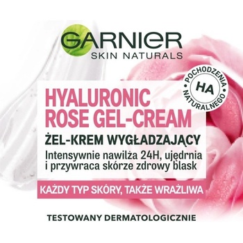 Garnier Hyaluronic Rose gel sensitive 50 ml