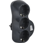 ELMARK 3 Plug Adapter Switch (192206)