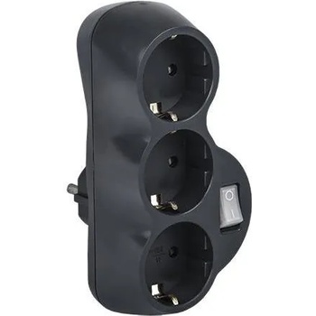 Image 1 of ELMARK 3 Plug Adapter Switch (192206)