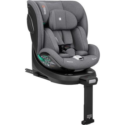 KIKKABOO i-Twist i-SIZE 2026 light grey