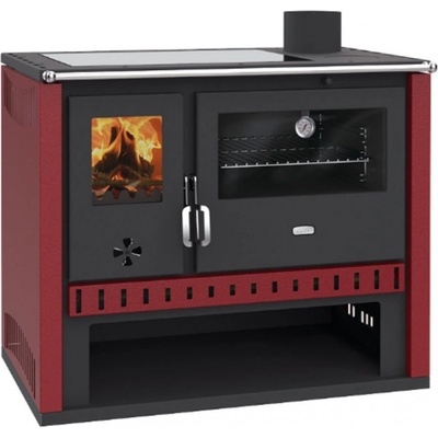 Prity GT red with glass ceramic hob 15 kW