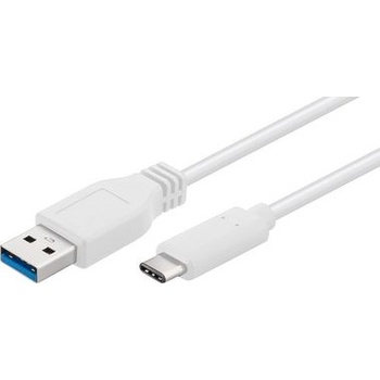 MicroConnect USB3.1CA1W USB3.1 C (M) - USB3.0 A (M), 1m, bílý