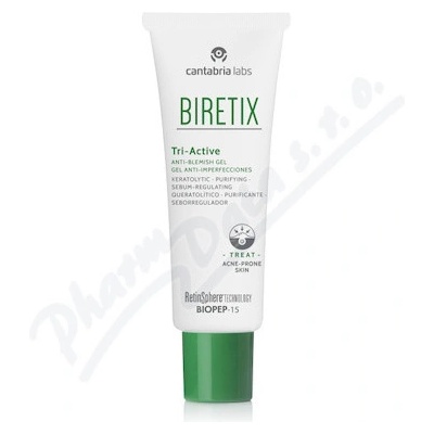 Biretix Tri-Active Gel na problematickou pleť s akné 50 ml