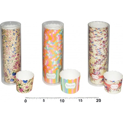 UNIPAP Košíček cukrářský 870900 4,5x5cm 25ks potisk tuba 273270