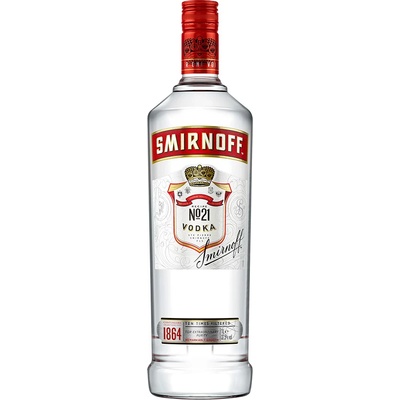 SMIRNOFF Red No. 21 - водка 1L 1 l