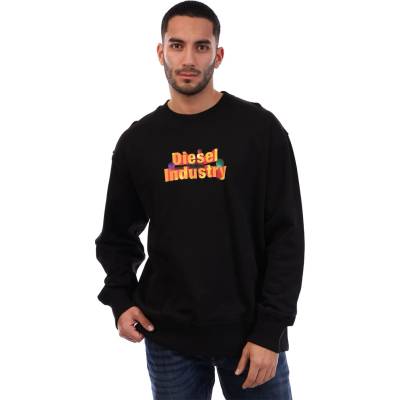Diesel Блуза Diesel S-Macs Crew Neck Sweatshirt - Black
