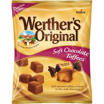Storck Werther's karamel v čokoládě 18 x 70 g