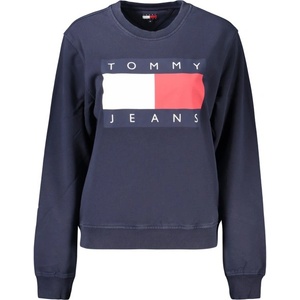 Tommy Hilfiger Дамски суитшърт с цип tommy hilfiger, Размер l, Цвят Синьо (dw0dw23906_blc1g)