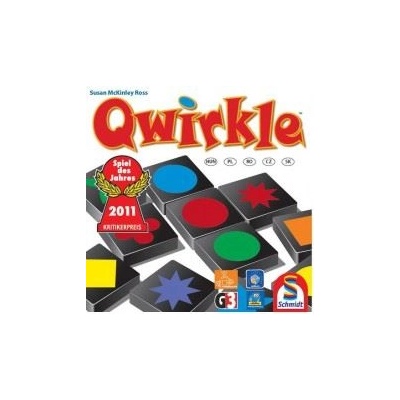 Schmidt Spiele Qwirkle настолна игра - игра с комбинации от 6 цвята и форми (999064)